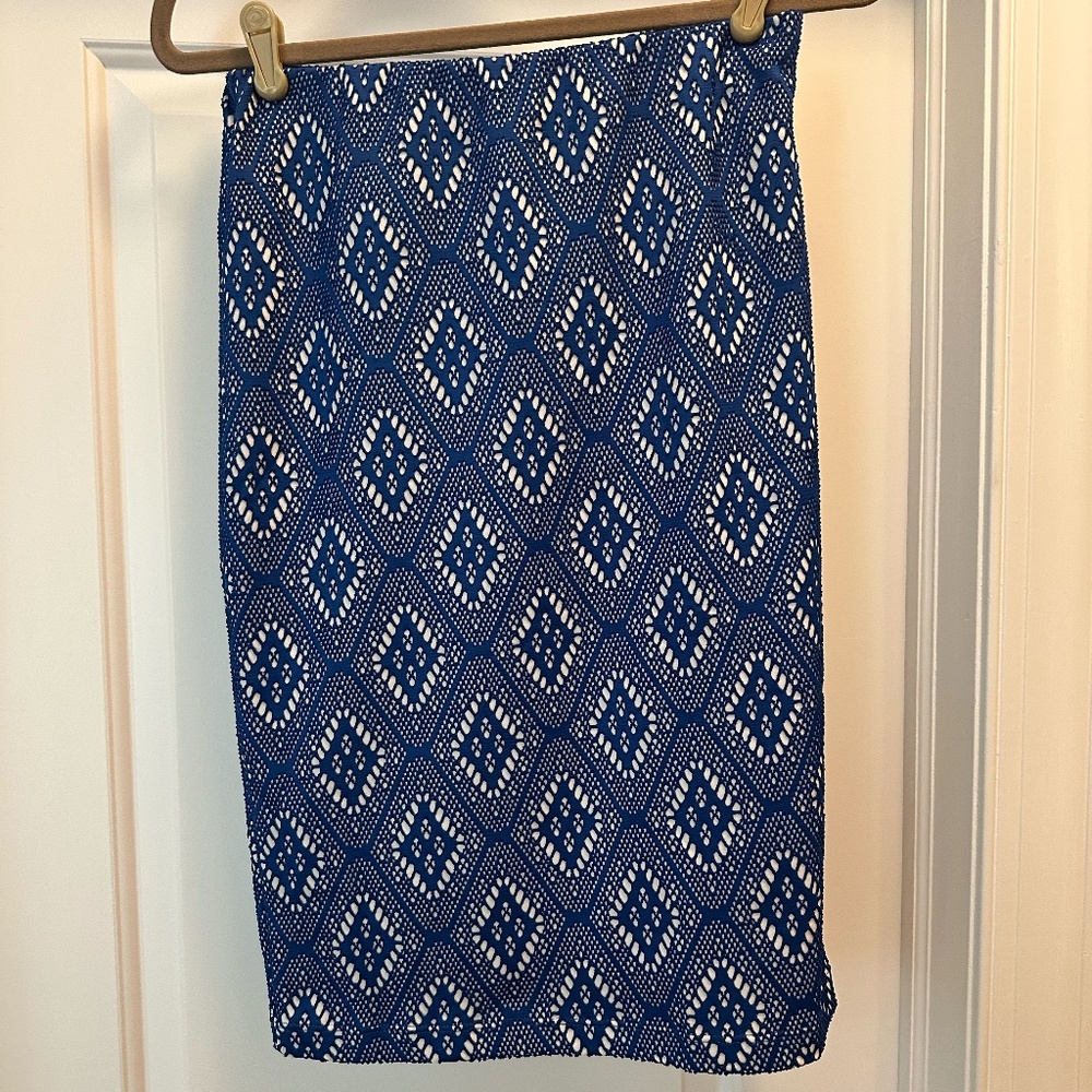 Elvira Lace Pencil Skirt Renee C size small